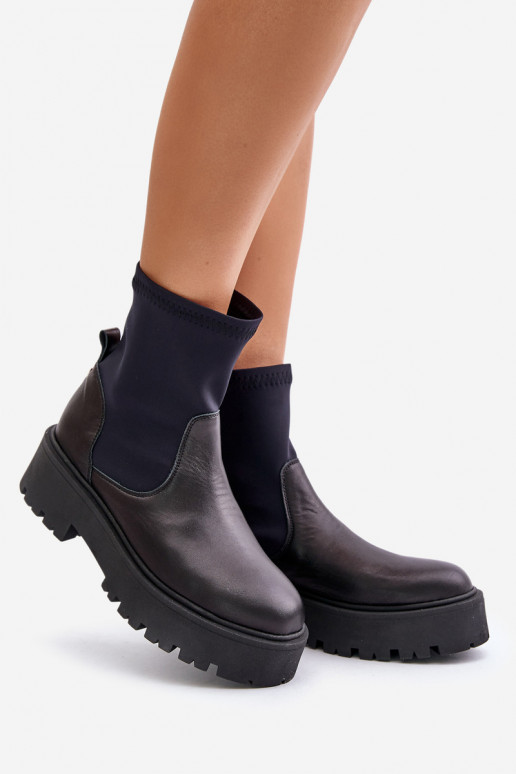 Zazoo 2947 Ein überzeugendes Stilvollll Damenstiefel Aus Ermöglichtturleder schZuarze Farbe