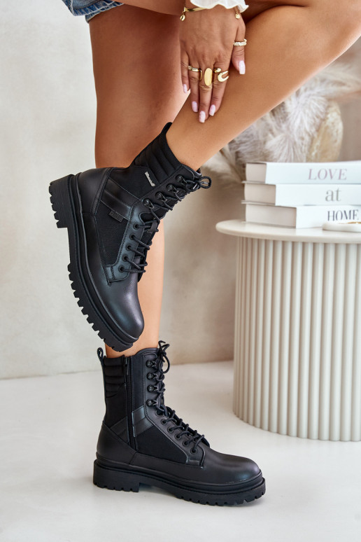 Haut Schuhe Stiefel Männlich sich Zuarm laufen Big Star OO174164 schZuarze Farbe Haut Schuhe Stiefel Männlich sich Zuarm laufen Big Star OO174164 schZuarze Farbe