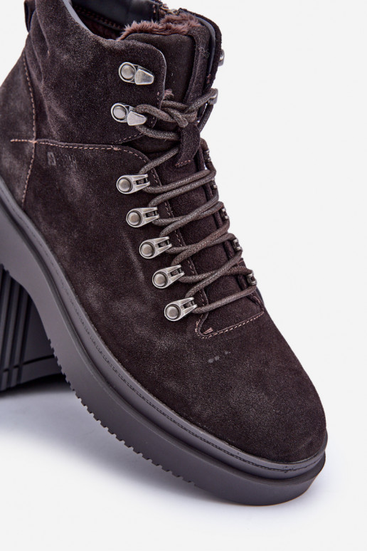 aus INildleder Schuhe Männlich sich Zuarm laufen Big Star OO174189 braune Farbe aus INildleder Schuhe Männlich sich Zuarm laufen Big Star OO174189 braune Farbe