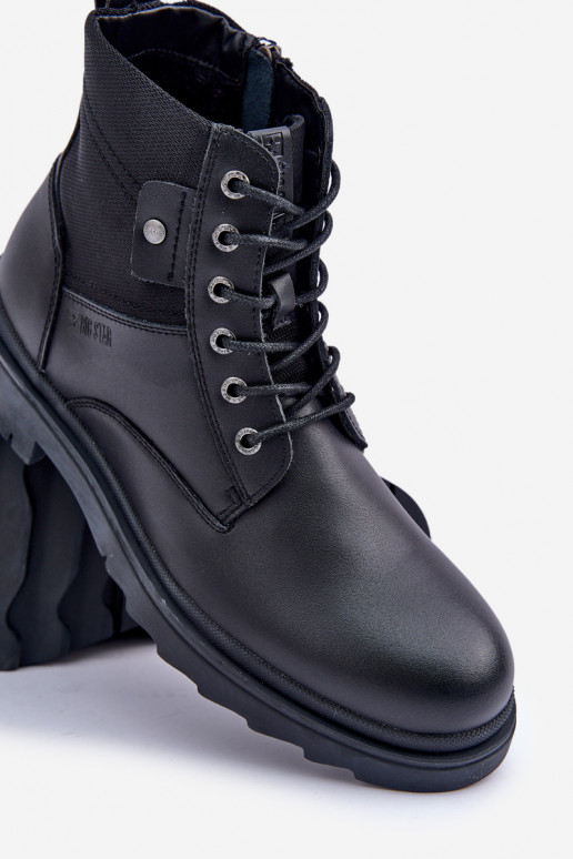 Haut sich Zuarm laufen Schuhe Stiefel Männlich Big Star OO174166 schZuarze Farbe Haut sich Zuarm laufen Schuhe Stiefel Männlich Big Star OO174166 schZuarze Farbe