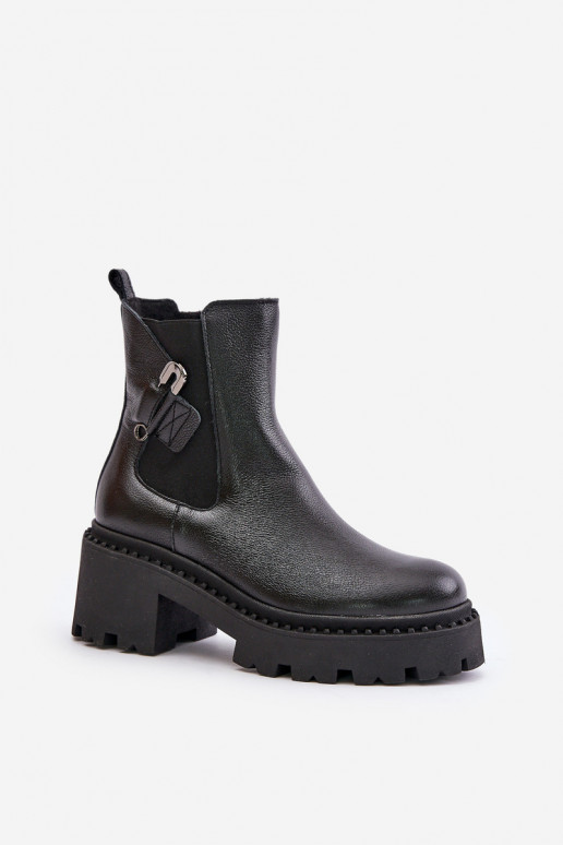 Zazoo 60490 Haut sich Zuarm laufen Stiefel mit Ornamenten schZuarze Farbe