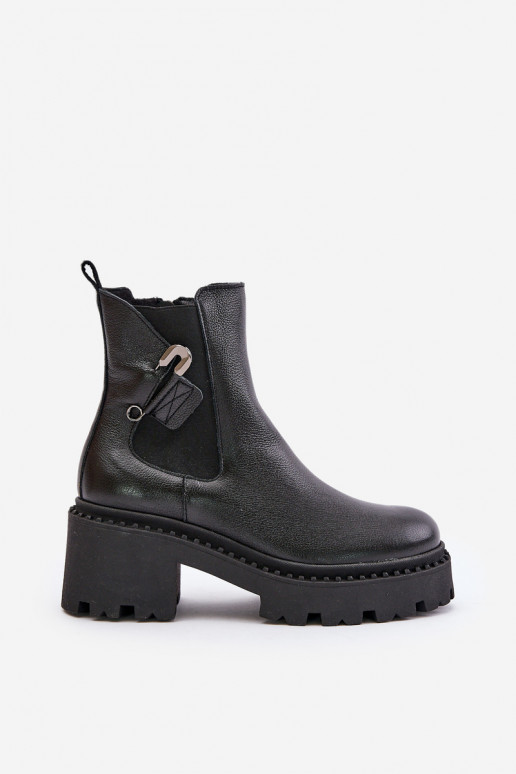 Zazoo 60490 Haut sich Zuarm laufen Stiefel mit Ornamenten schZuarze Farbe