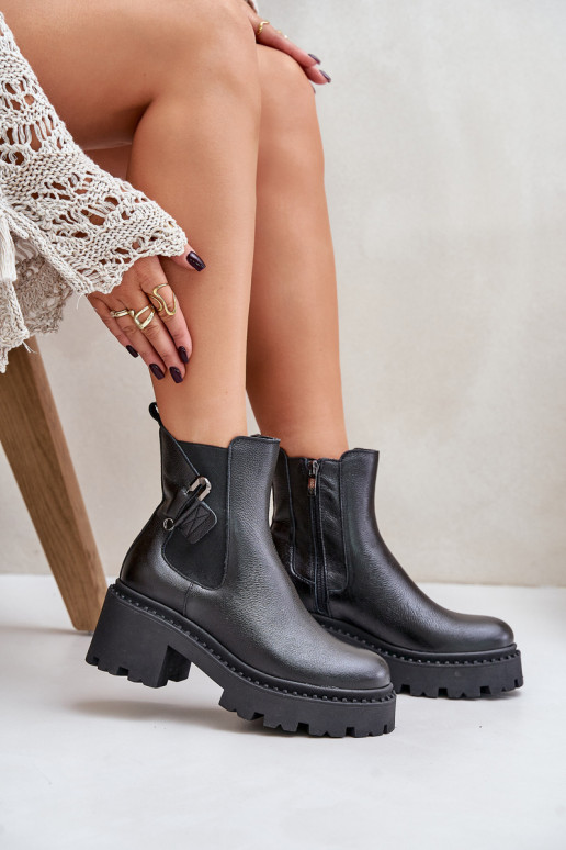 Zazoo 60490 Haut sich Zuarm laufen Stiefel mit Ornamenten schZuarze Farbe