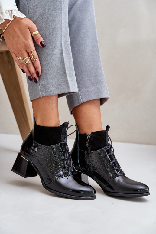 Zazoo 60503 Haut Stiefel mit Absätzen sich Zuarm laufen schZuarze Farbe Zazoo 60503 Haut Stiefel mit Absätzen sich Zuarm laufen schZuarze Farbe