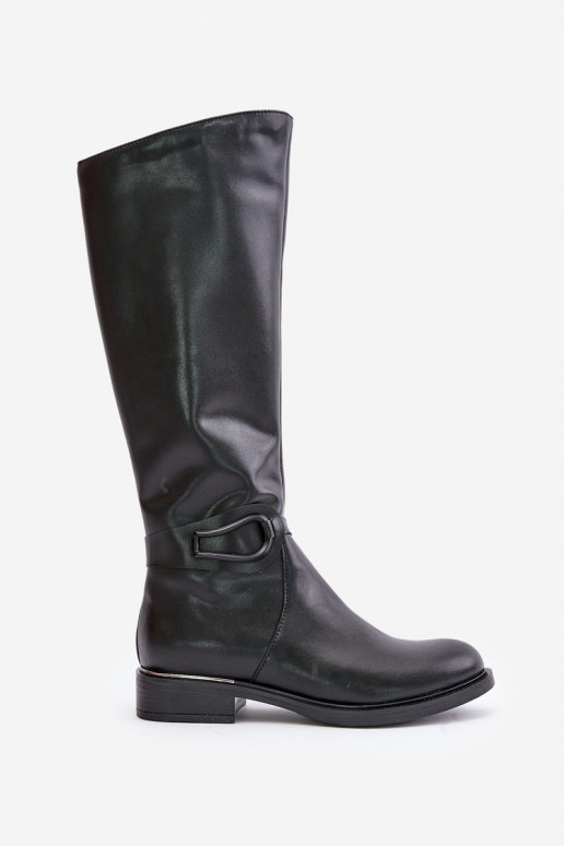 Zazoo 70140 Haut Damenstiefel Gegen die Straße sich Zuarm laufen schZuarze Farbe