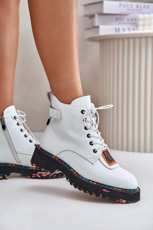 Haut Stiefel Schuhe Feminin Zum Schloss Artiker 55C0515 Zueiße Farbe