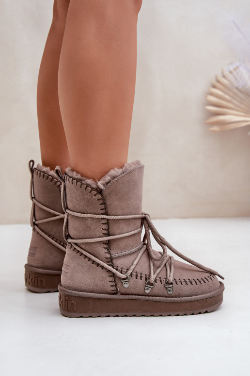 Schneestiefel FemininErmöglichtturalnego aus INildlederu D.Franklin DFSH375004 Tonfarbe Schneestiefel FemininErmöglichtturalnego aus INildlederu D.Franklin DFSH375004 Tonfarbe