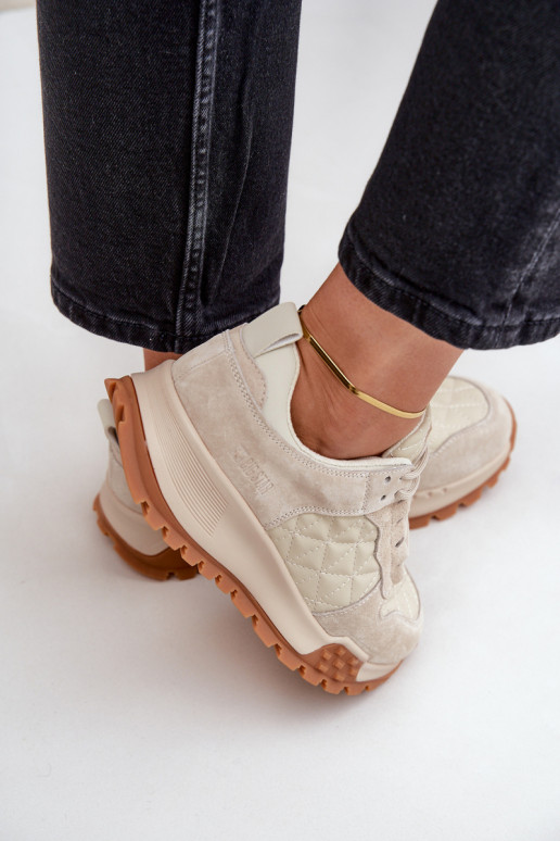 Haut Sneakers Stilvollllschuhe Feminin Big Star OO274A315 Hi-Poly System Beige Haut Sneakers Stilvollllschuhe Feminin Big Star OO274A315 Hi-Poly System Beige