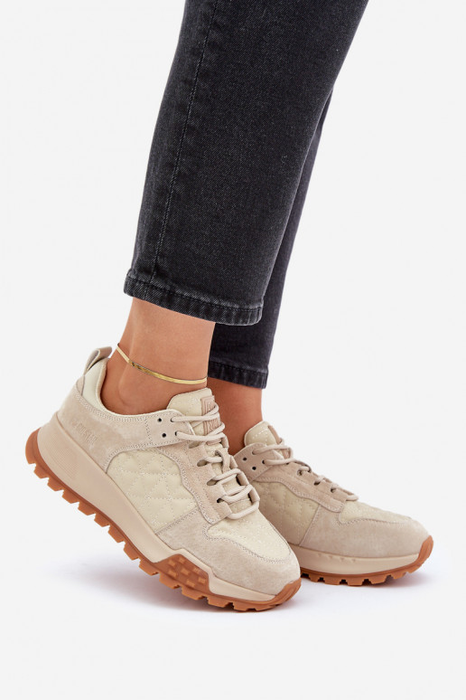 Haut Sneakers Stilvollllschuhe Feminin Big Star OO274A315 Hi-Poly System Beige Haut Sneakers Stilvollllschuhe Feminin Big Star OO274A315 Hi-Poly System Beige