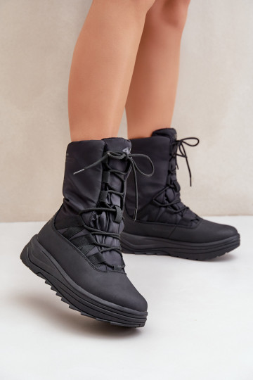 Feminin Schneestiefel INUAOciepliną Primaloft 4F 4FRAIN24FSBSF012 schZuarze Farbe 2