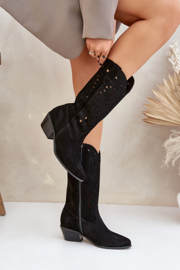 aus INildleder StiefelAżuroZuą CholeZuką Zazoo 3609 schZuarze Farbe