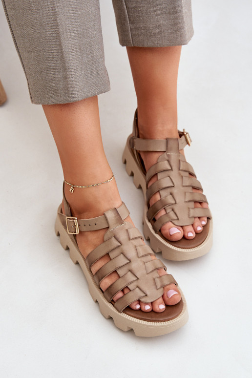 Damensandalen Feminin Zazoo 3695 Beige Damensandalen Feminin Zazoo 3695 Beige