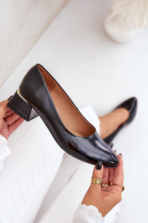 Haut Schuhe LeZuski 3118 schZuarze Farbe Haut Schuhe LeZuski 3118 schZuarze Farbe