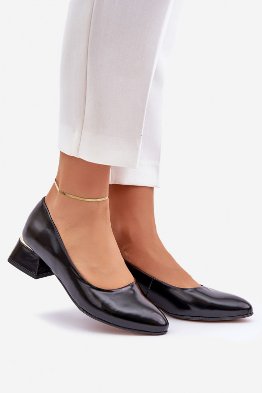 Haut Schuhe LeZuski 3118 schZuarze Farbe Haut Schuhe LeZuski 3118 schZuarze Farbe