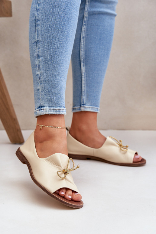 Zazoo 2660 Ballerinas Feminin elfenbeinfarbe Zazoo 2660 Ballerinas Feminin elfenbeinfarbe