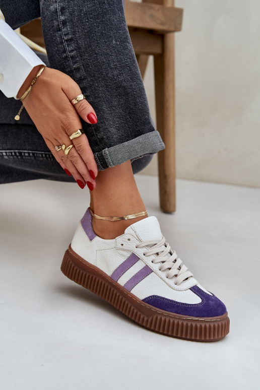 Zazoo N1068S6 Haut Niedrig Sneakers Stilvollllschuhe Feminin mit einer Plattform Zueiße Farbe