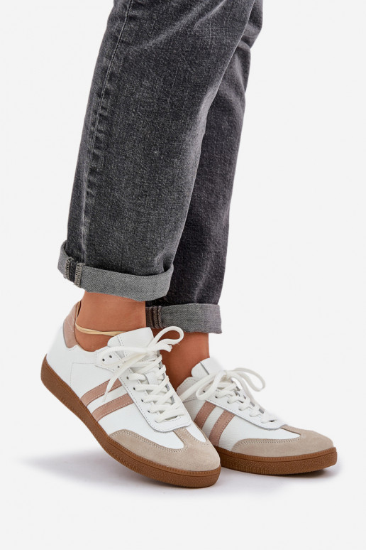 Zazoo N1068 Haut Niedrig Sneakers Stilvollllschuhe Feminin Beige Zazoo N1068 Haut Niedrig Sneakers Stilvollllschuhe Feminin Beige