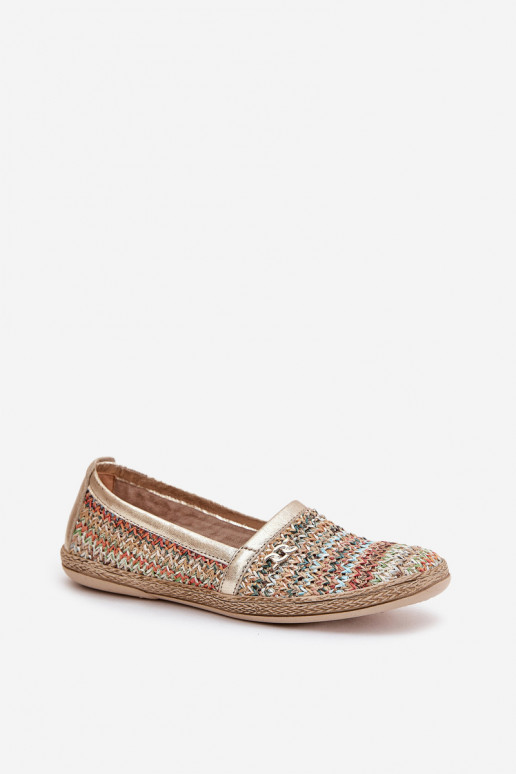 Eleganter Stil Espadrilles aus Leder Mit Zopf Zazoo 10178 Verschiedene Farben