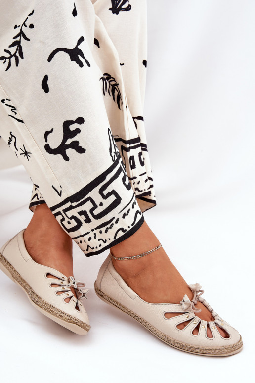 gleichschenklig BallerinasErmöglichtturalnej Skóry Zazoo 10179 Beige gleichschenklig BallerinasErmöglichtturalnej Skóry Zazoo 10179 Beige