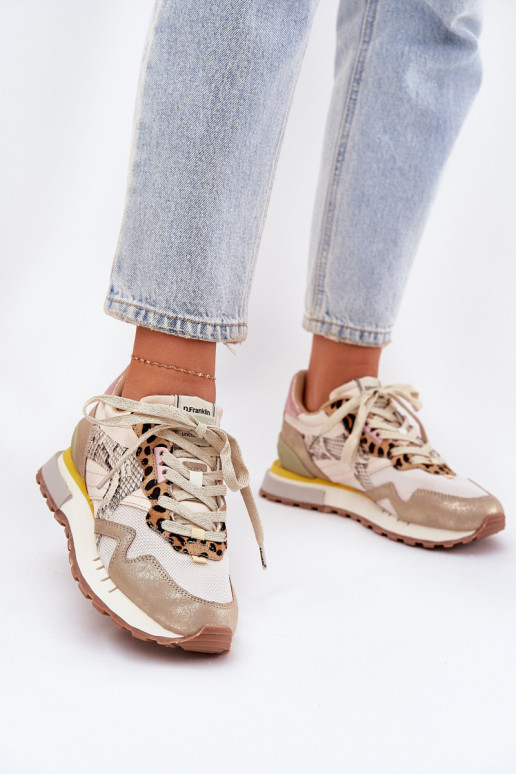 Sneakers Stilvollllschuhe Turnschuhe Feminin D.Franklin DFSH378006 goldene Farbe Sneakers Stilvollllschuhe Turnschuhe Feminin D.Franklin DFSH378006 goldene Farbe