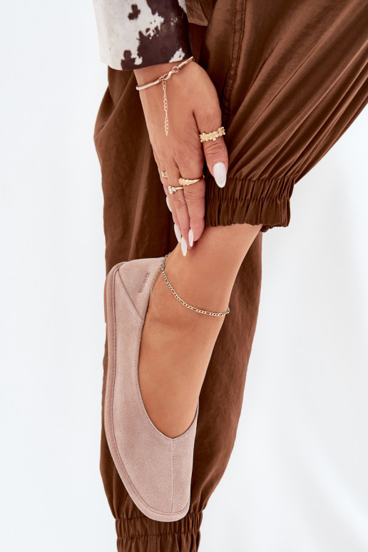 Ballerinas aus INildleder Feminin Big Star RR274081 pinke Farbe