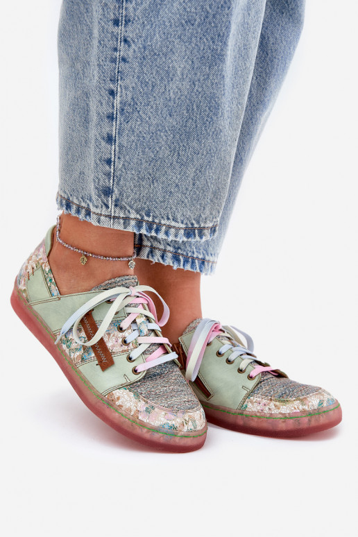 Haut Schuhe Feminin Es mussciejka 06791-09 hellgrün Haut Schuhe Feminin Es mussciejka 06791-09 hellgrün