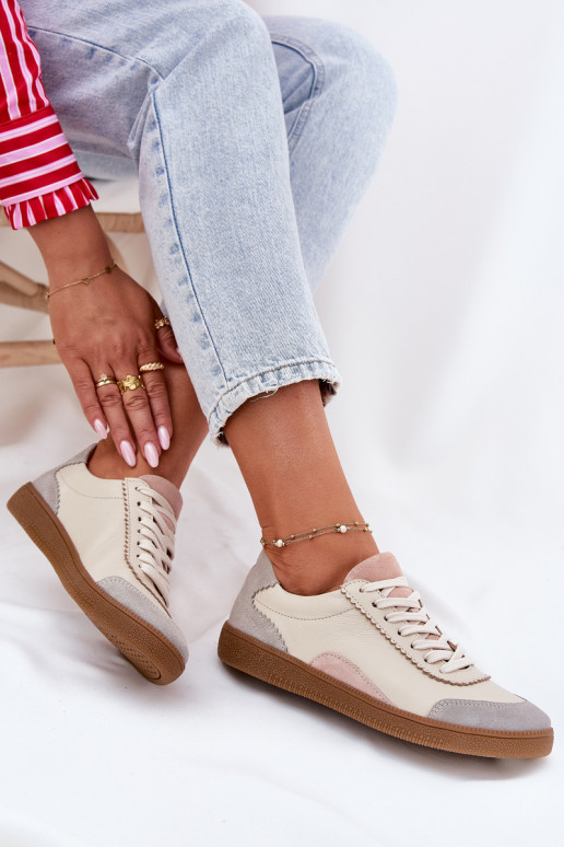 Haut Sneakers Stilvollllschuhe Feminin Zazoo N1220 Beige Haut Sneakers Stilvollllschuhe Feminin Zazoo N1220 Beige