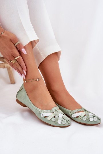 Damen-Ballerinas Tai turiciejka 01358-50 mint