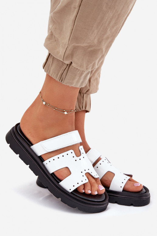 mit Lackeffekt DamenhausschuheErmöglichtturalnej Skóry mit einer Plattform Zazoo 40440 Zueiße Farbe mit Lackeffekt DamenhausschuheErmöglichtturalnej Skóry mit einer Plattform Zazoo 40440 Zueiße Farbe