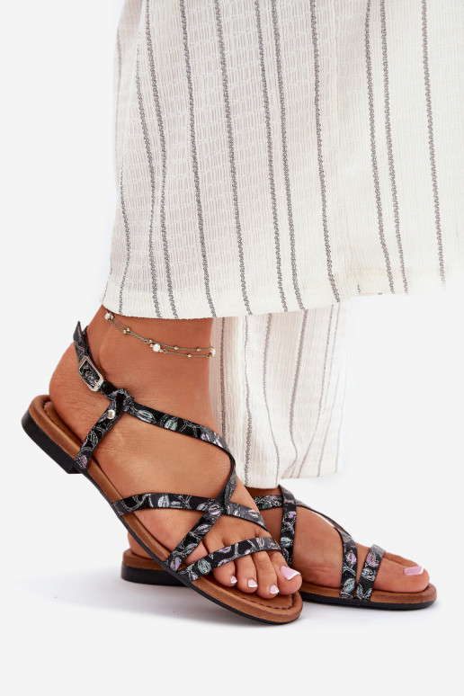 gleichschenklig Damensandalen Feminin Es mussciejka 06635-05 schZuarze Farbe gleichschenklig Damensandalen Feminin Es mussciejka 06635-05 schZuarze Farbe