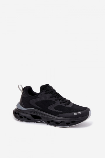 Herren Sportliche Schuhe mit Plattform Big Star RR174022 Hi-Poly System schwarz