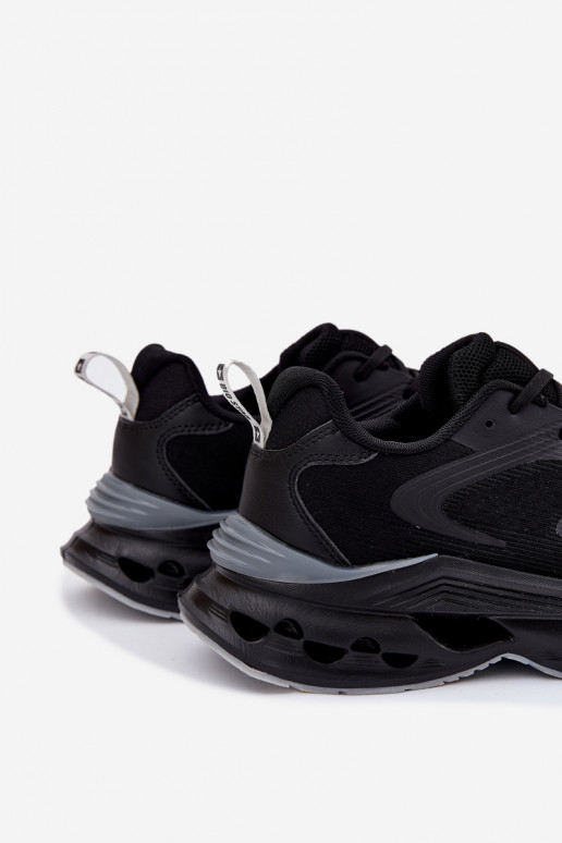 Turnschuhe Männlich mit einer Plattform Big Star RR174022 Hi-Poly System schZuarze Farbe Turnschuhe Männlich mit einer Plattform Big Star RR174022 Hi-Poly System schZuarze Farbe