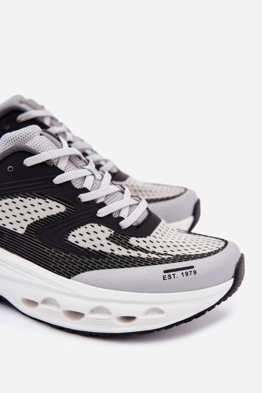 Turnschuhe Männlich mit einer Plattform Big Star RR174023 Hi-Poly System graue Farbe Turnschuhe Männlich mit einer Plattform Big Star RR174023 Hi-Poly System graue Farbe