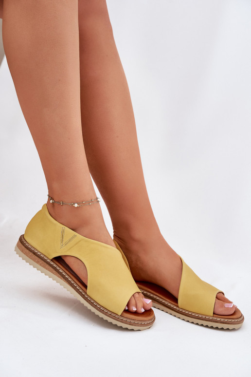 Damensandalen Feminin Artiker 46C1015 gelbe Farbe Damensandalen Feminin Artiker 46C1015 gelbe Farbe