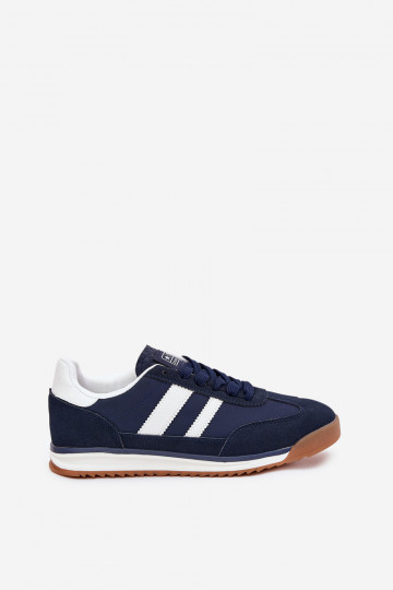 Turnschuhe Sneakers Stilvollllschuhe Männlich Dunkelblau Sivara 2
