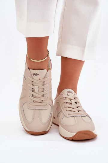 Haut Sportschuhe für Damen, Turnschuhe Daniel Lopez Just Dare SS2D4043 Beige