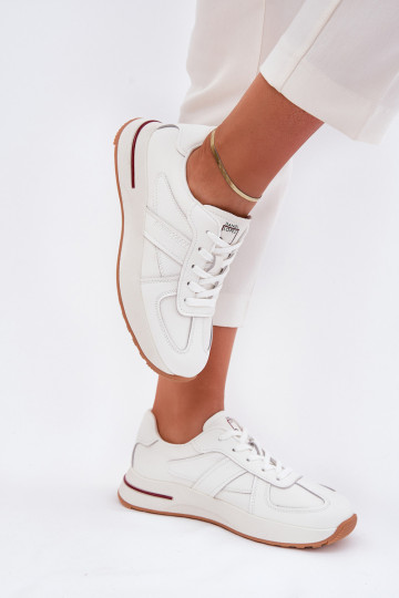 Leder Damen Sportschuhe Daniel Lopez Just Dare SS2D4042 weiß