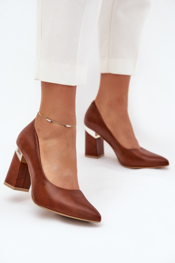 Haut Schuhe LeZuski 3117 dunkelbraun