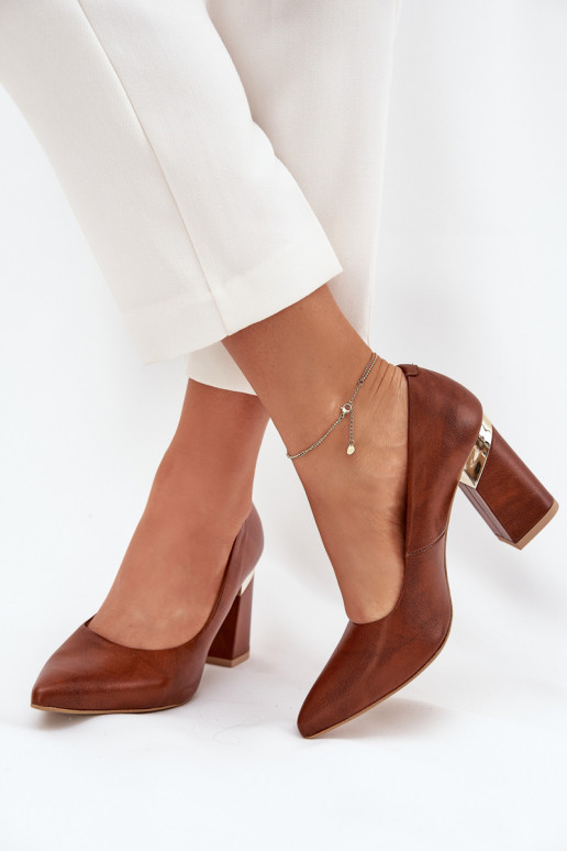 Haut Schuhe LeZuski 3117 dunkelbraun