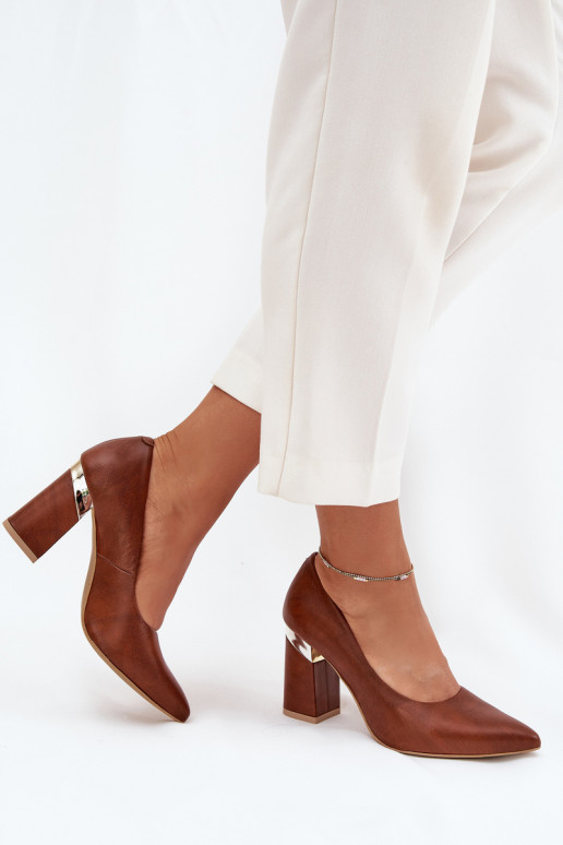 Haut Schuhe LeZuski 3117 dunkelbraun