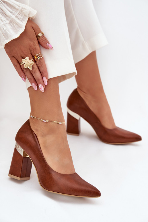 Haut Schuhe LeZuski 3117 dunkelbraun