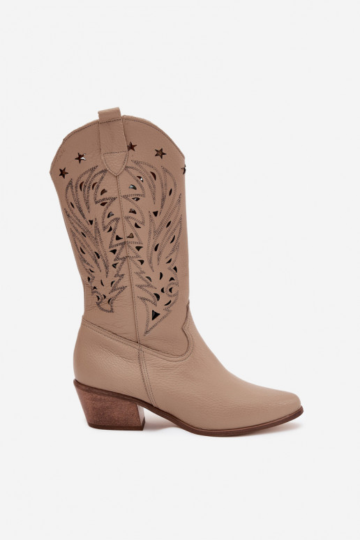 Haut StiefelAżuroZuą CholeZuką Zazoo 3714 Beige