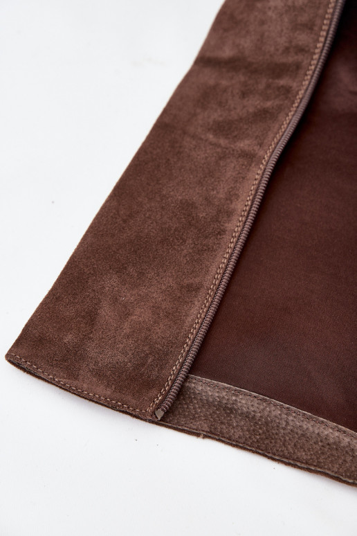 aus INildleder Stiefel mit Absätzen Sperren braune Farbe Lissara aus INildleder Stiefel mit Absätzen Sperren braune Farbe Lissara