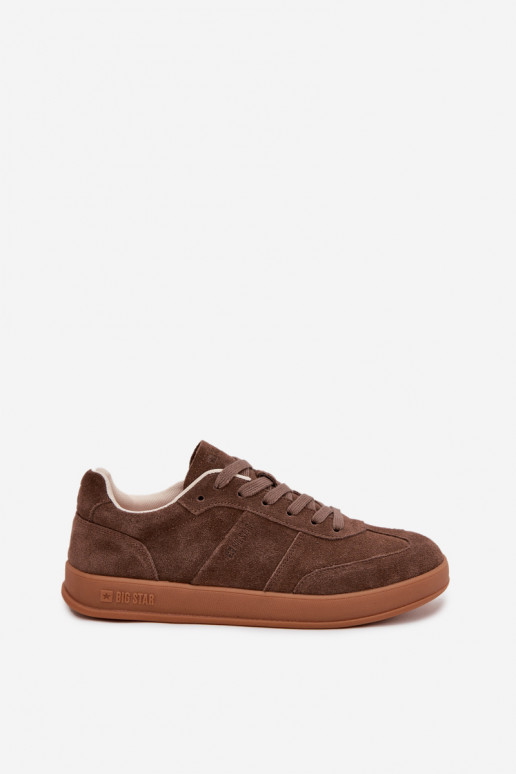 aus INildleder Sneakers Stilvollllschuhe Feminin Big Star SS274676 HI-POLY SYSTEM braune Farbe aus INildleder Sneakers Stilvollllschuhe Feminin Big Star SS274676 HI-POLY SYSTEM braune Farbe