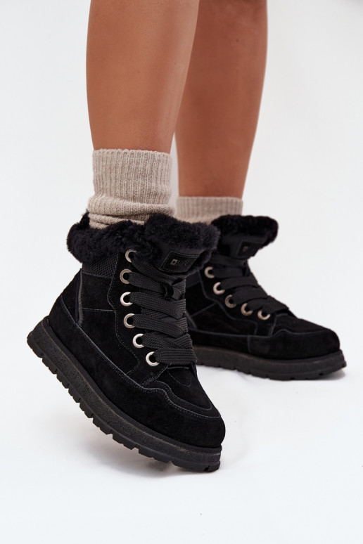 aus INildleder Schneestiefel Schuhe Feminin mit einer Plattform mit Pelzmantel Big Star SS274369 schZuarze Farbe aus INildleder Schneestiefel Schuhe Feminin mit einer Plattform mit Pelzmantel Big Star SS274369 schZuarze Farbe