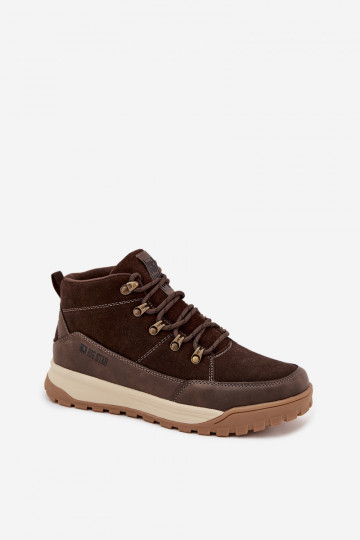 Wildleder Herren Trekkingstiefel Big Star SS174263 braun