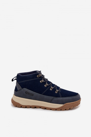 Wildleder Herren Trekkingstiefel Big Star SS174264 dunkelblau 2