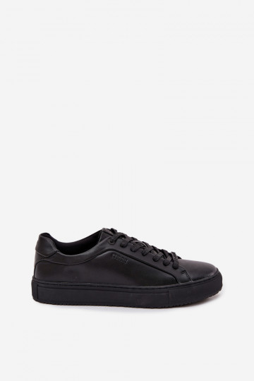 Leder Herren Freizeitschuhe Big Star SS174121 schwarz 2
