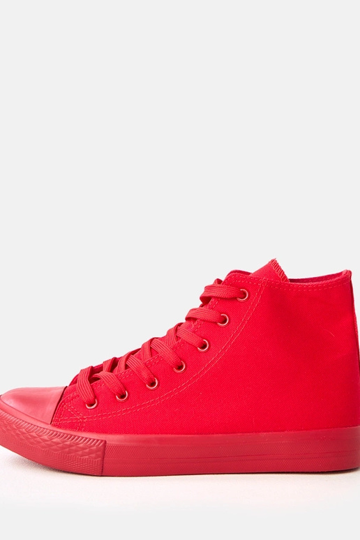 Rote Herren hohe Sportschuhe Caio