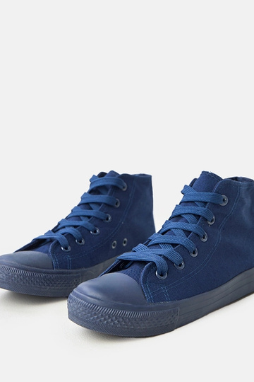 Dunkelblaue Herren hohe Sportschuhe Caio 2